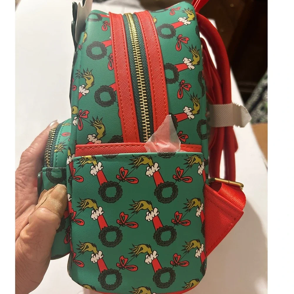Loungefly Dr Seuss The Grinch Mini Backpack Entertainment Earth Exclusive